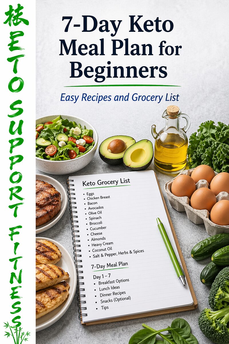 Keto Meal Plan Easy Recipes & Grocery List