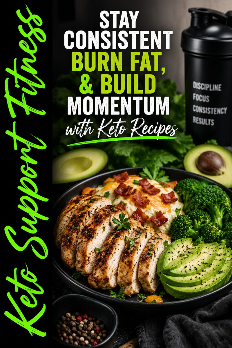 Stay Consistent Burn Fat & Build Momentum with Keto Recipes