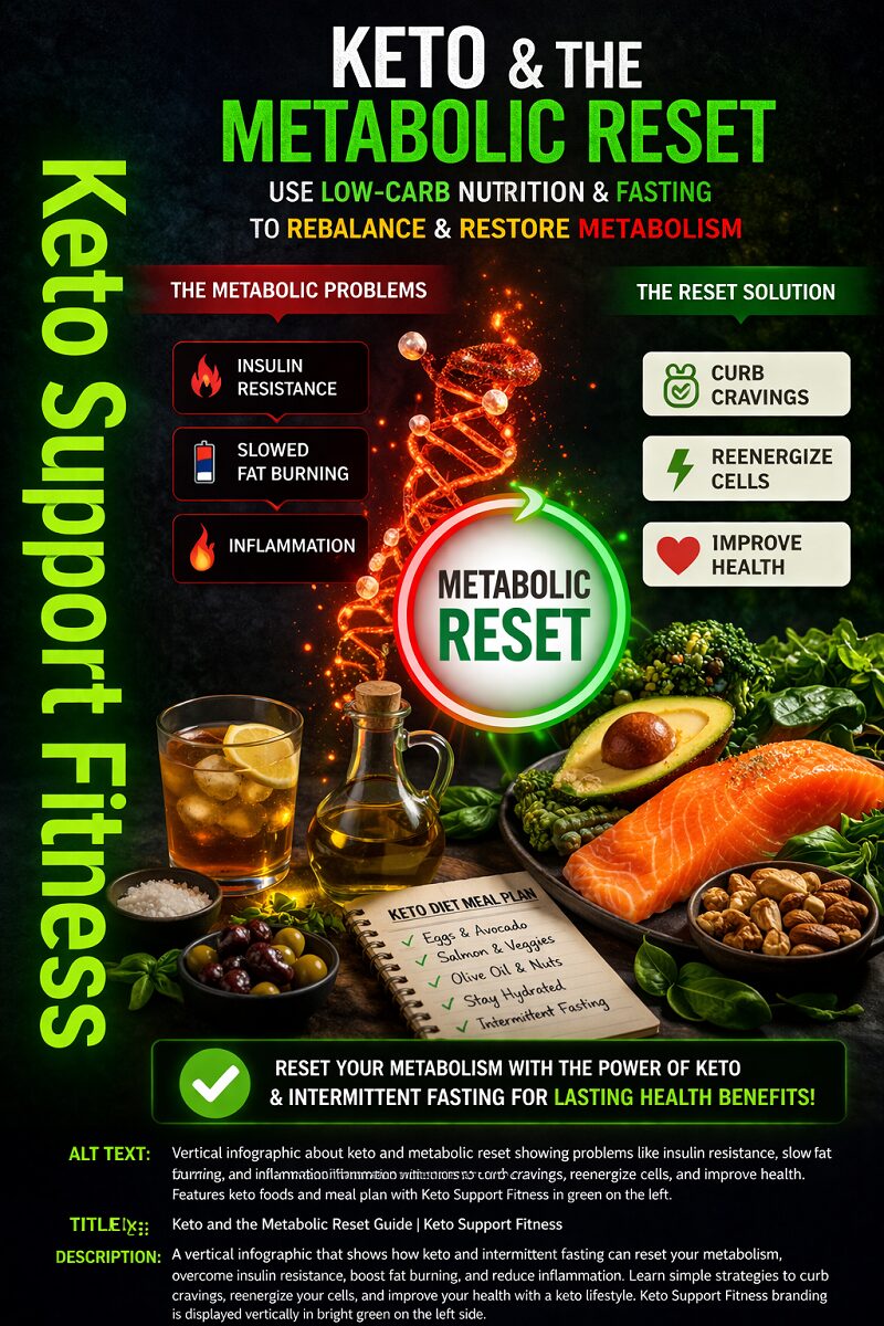 Keto and the Metabolic Reset How Low-Carb Nutrition Restores Insulin Sensitivity and Reverses the Metabolic Spiral