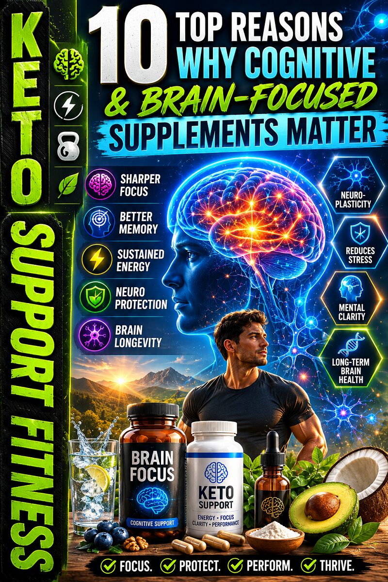10 Top Reasons Why Cognitive & Brain Focus Supplements Matter