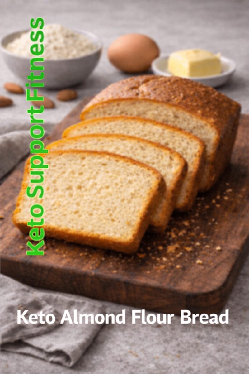 Keto Almond Flour Bread Soft, Fluffy, & Low-Carb
